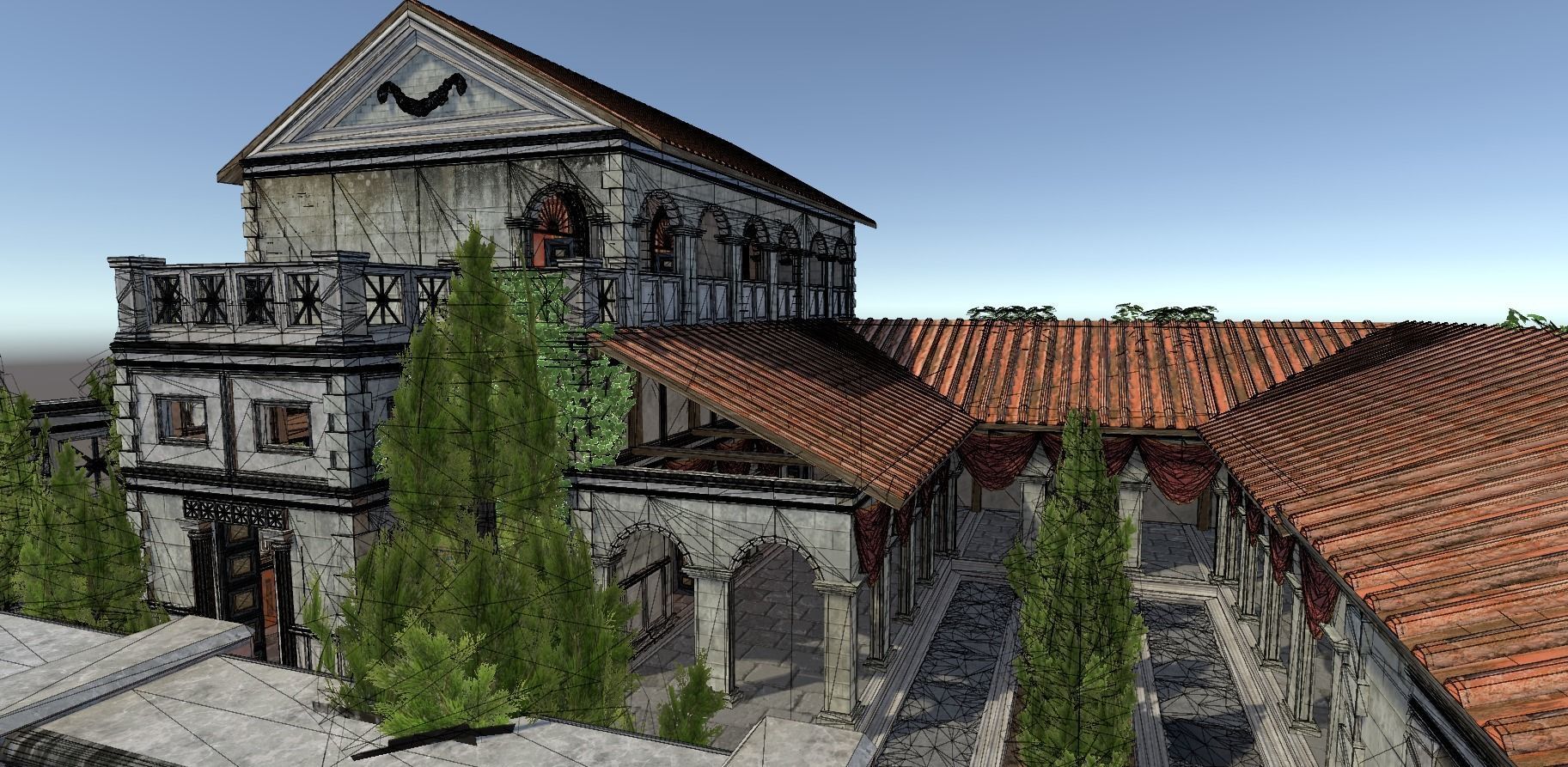 Roman Patrician House 3D model_16