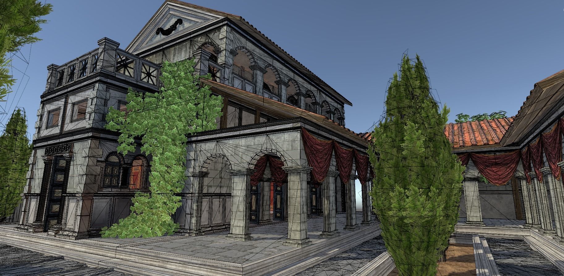 Roman Patrician House 3D model_18