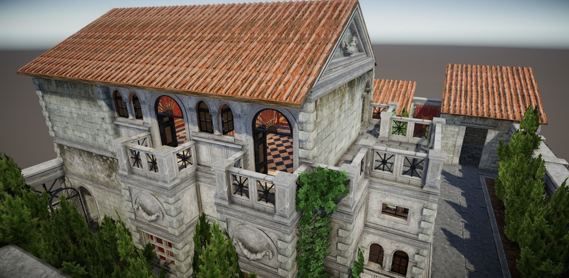 Roman Patrician House 3D model_19