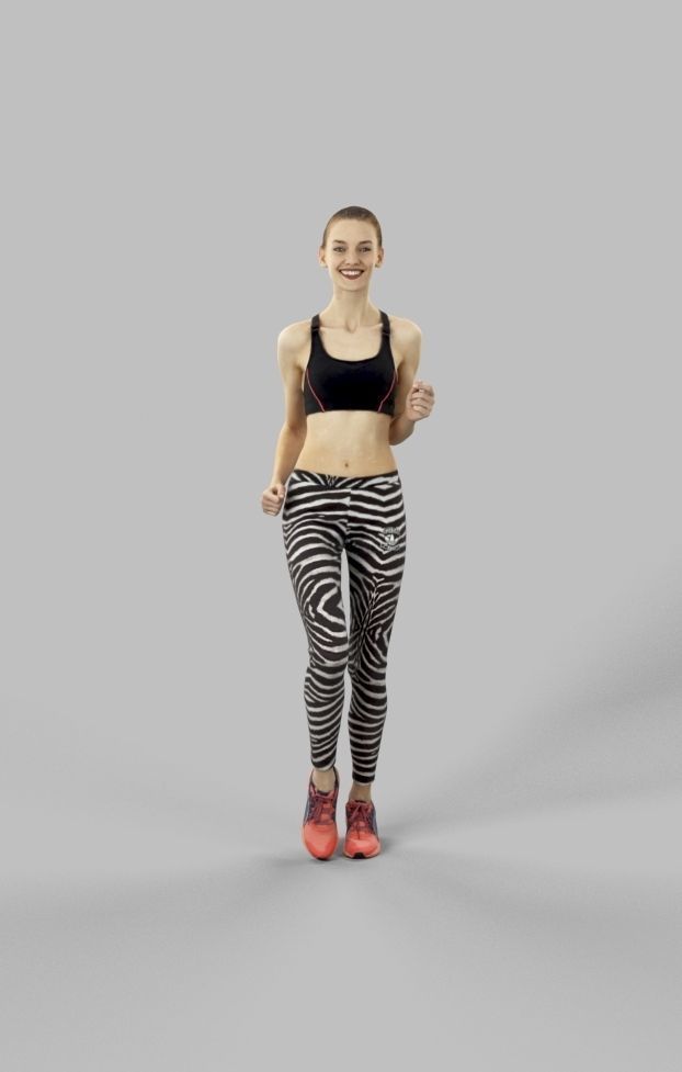 5x SPORT MAN WOMAN PEOPLE VOL02 SCANNED 3D Model Collection_26