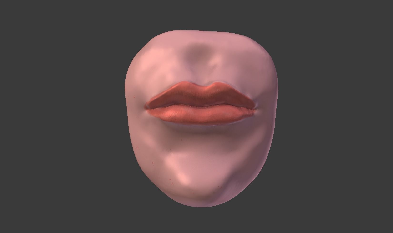 Human Mouth Lips 3D model_10