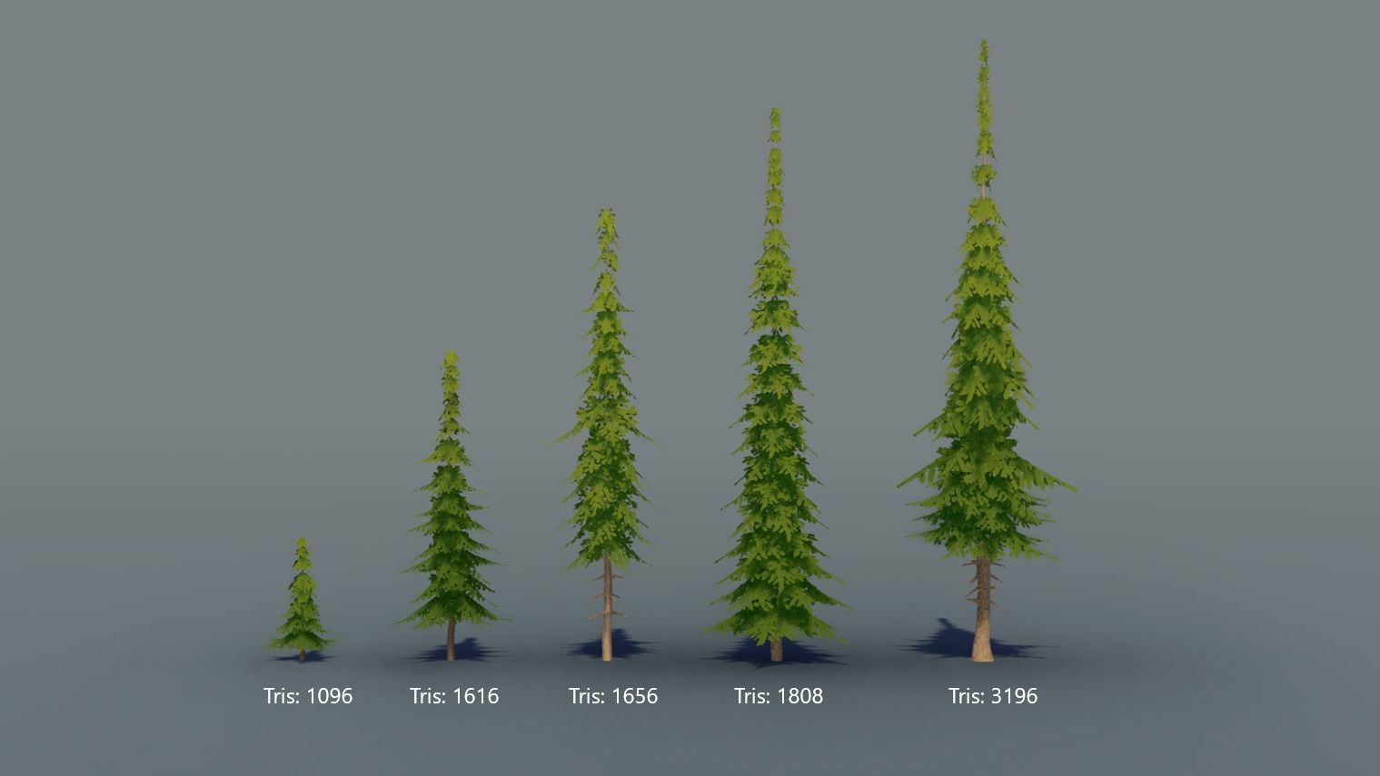 Stylized Nature Vol 01 Low-poly 3D model_13