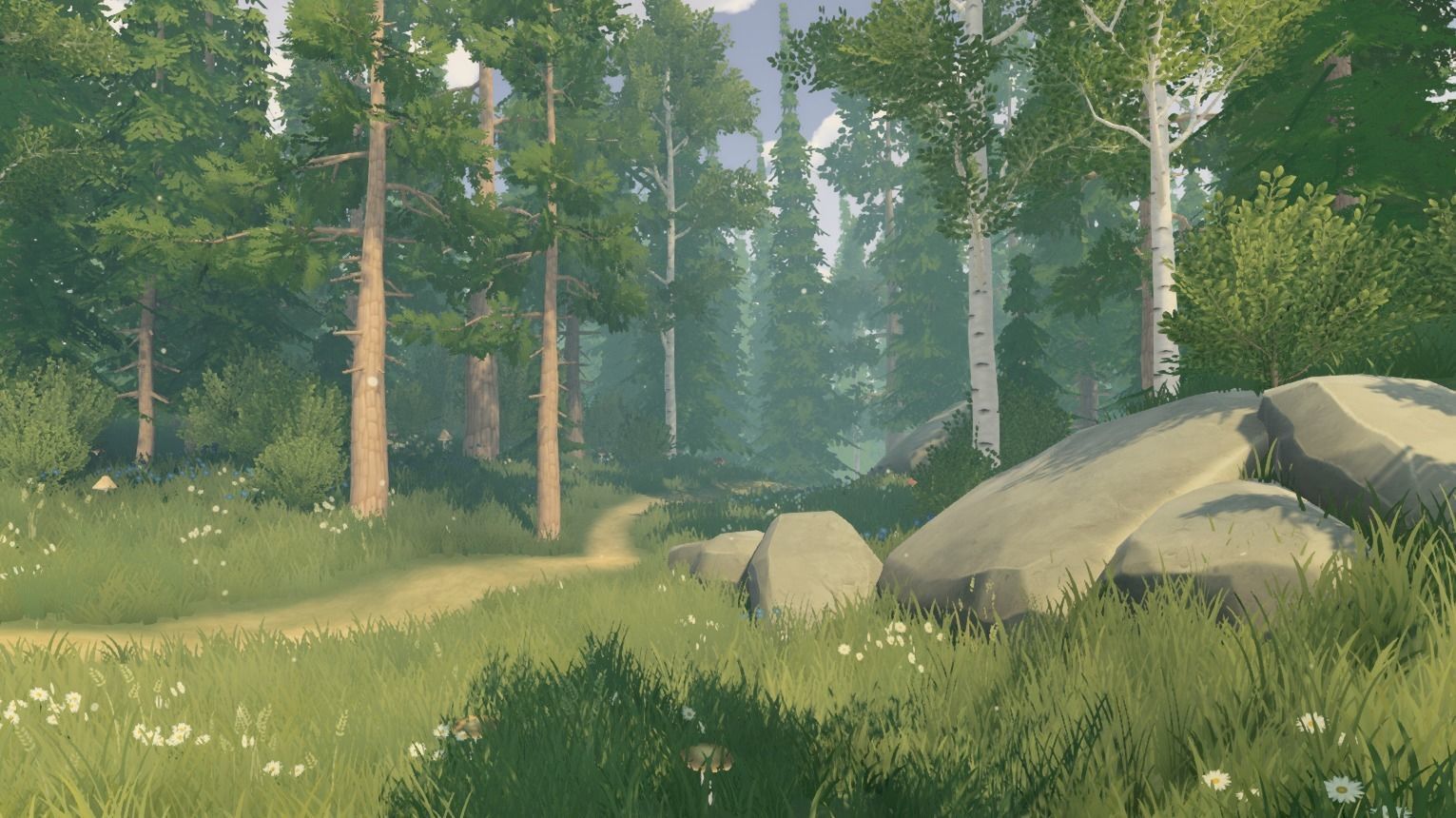 Stylized Nature Vol 01 Low-poly 3D model_1