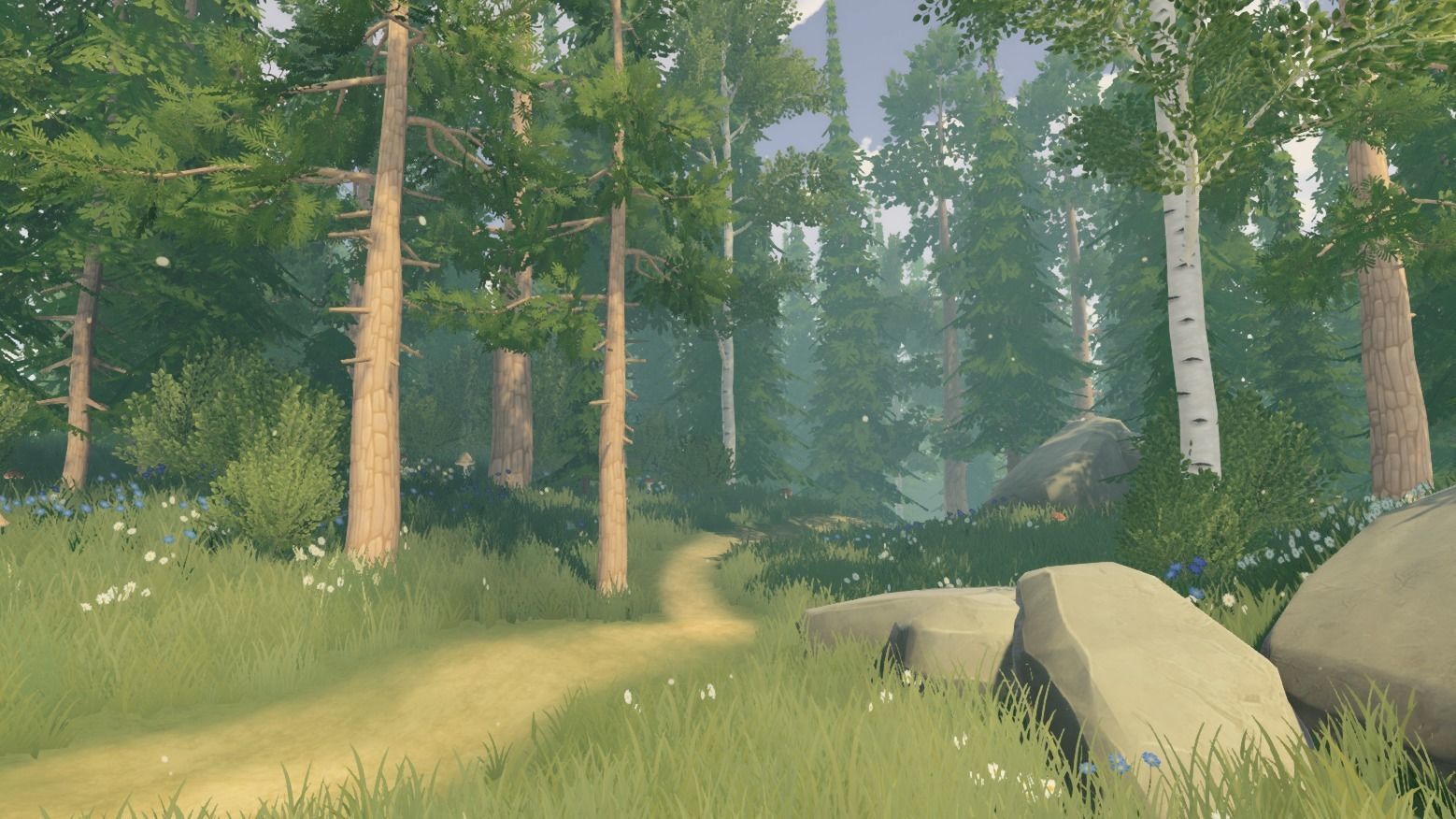 Stylized Nature Vol 01 Low-poly 3D model_2