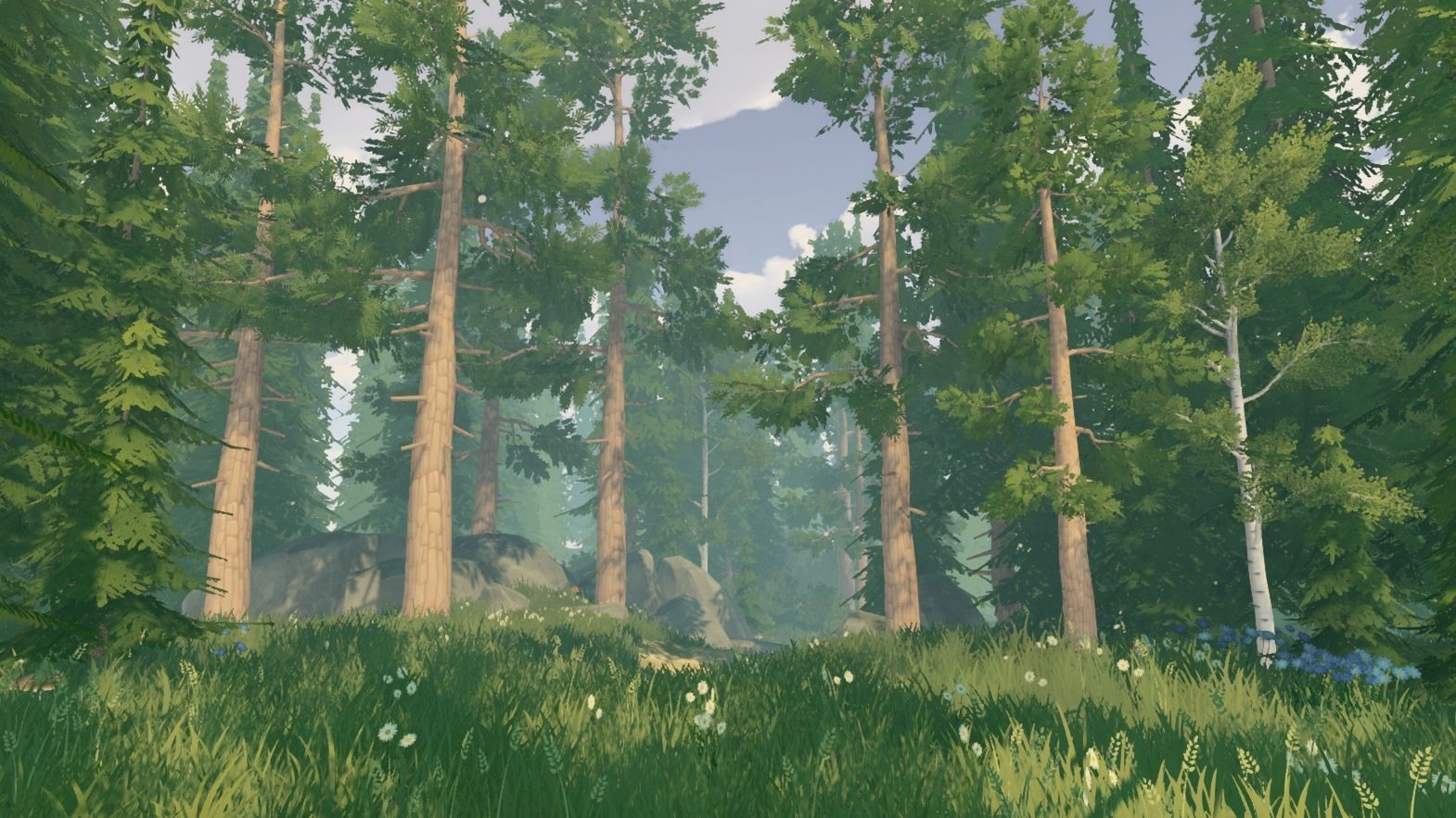 Stylized Nature Vol 01 Low-poly 3D model_3