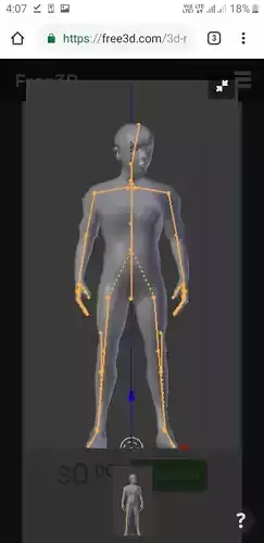 low Poly Boy Low-poly 3D model