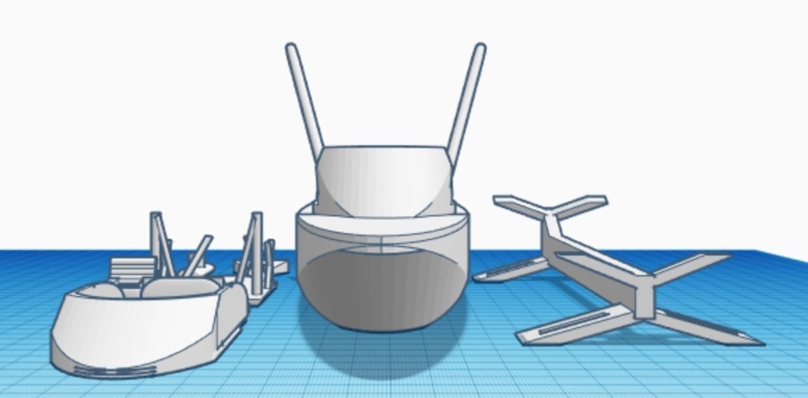 Fishing Charters 48ft Viking Ship 3D print model_2