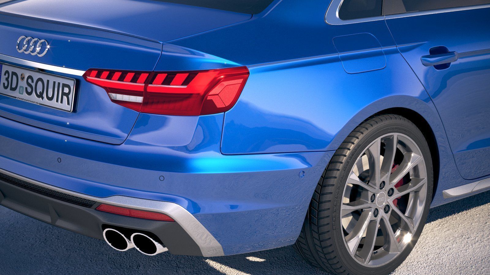 Audi S4 Sedan 2020 3D model_4