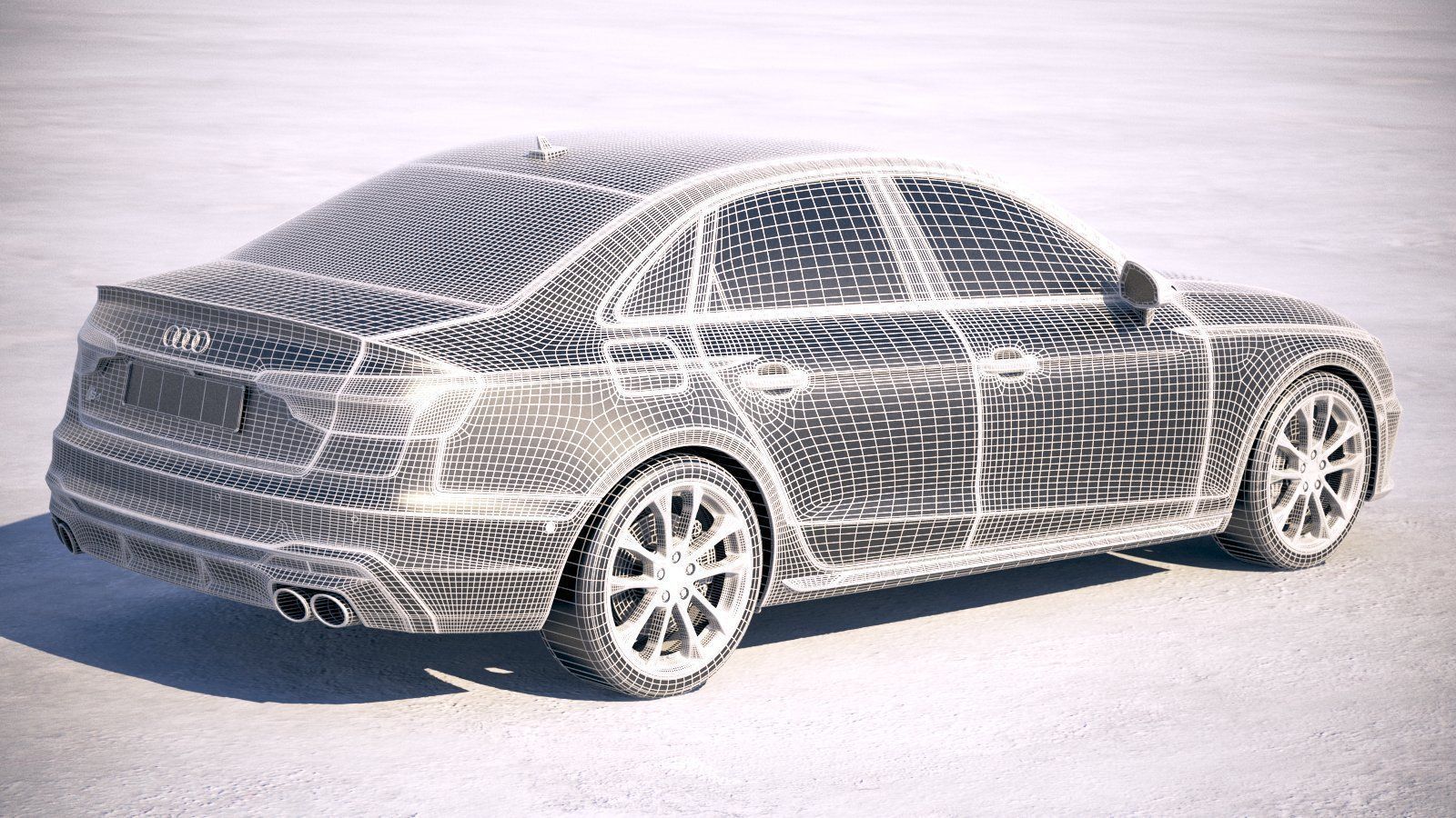 Audi S4 Sedan 2020 3D model_26