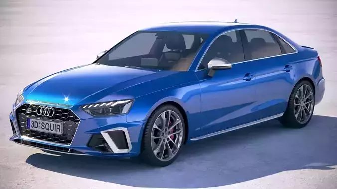 Audi S4 Sedan 2020 3D model