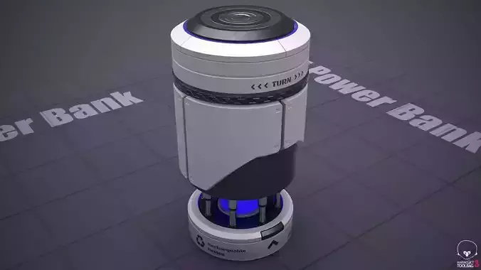 Sci-Fi Power Bank PBR