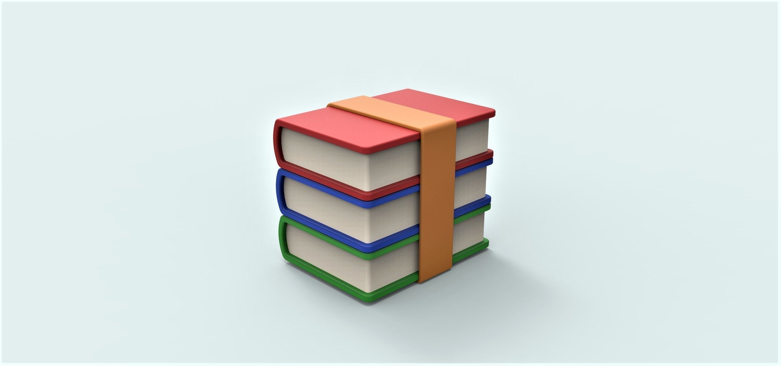 Archive colorful suitcase 3D print model_7