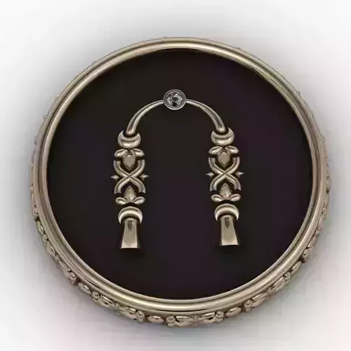 Brooche with armenian letter Vo