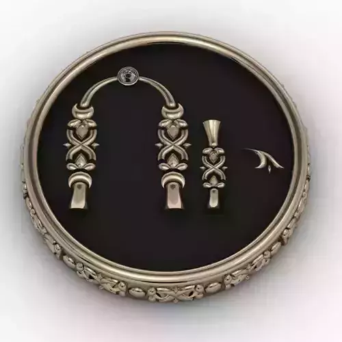 Brooche with armenian letter U