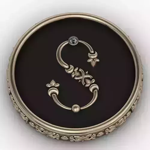 Brooche with armenian letter T