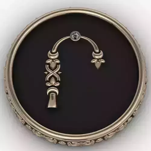 Brooche with armenian letter Rh
