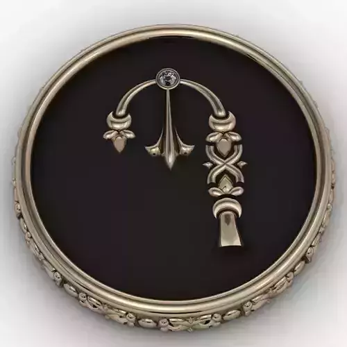 Brooche with armenian letter P