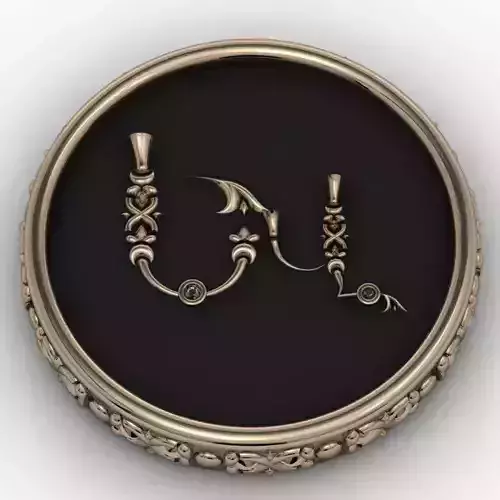 Brooche with armenian letter Ev