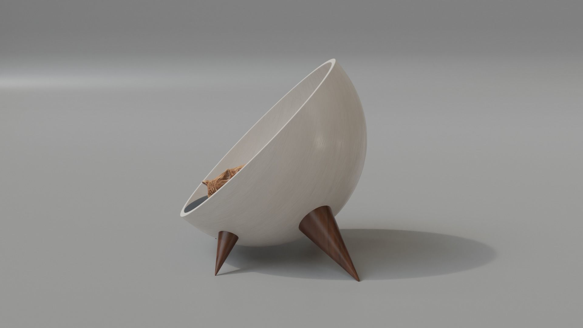 Pet bed - Cat - dog - Cat bed 3D model_6