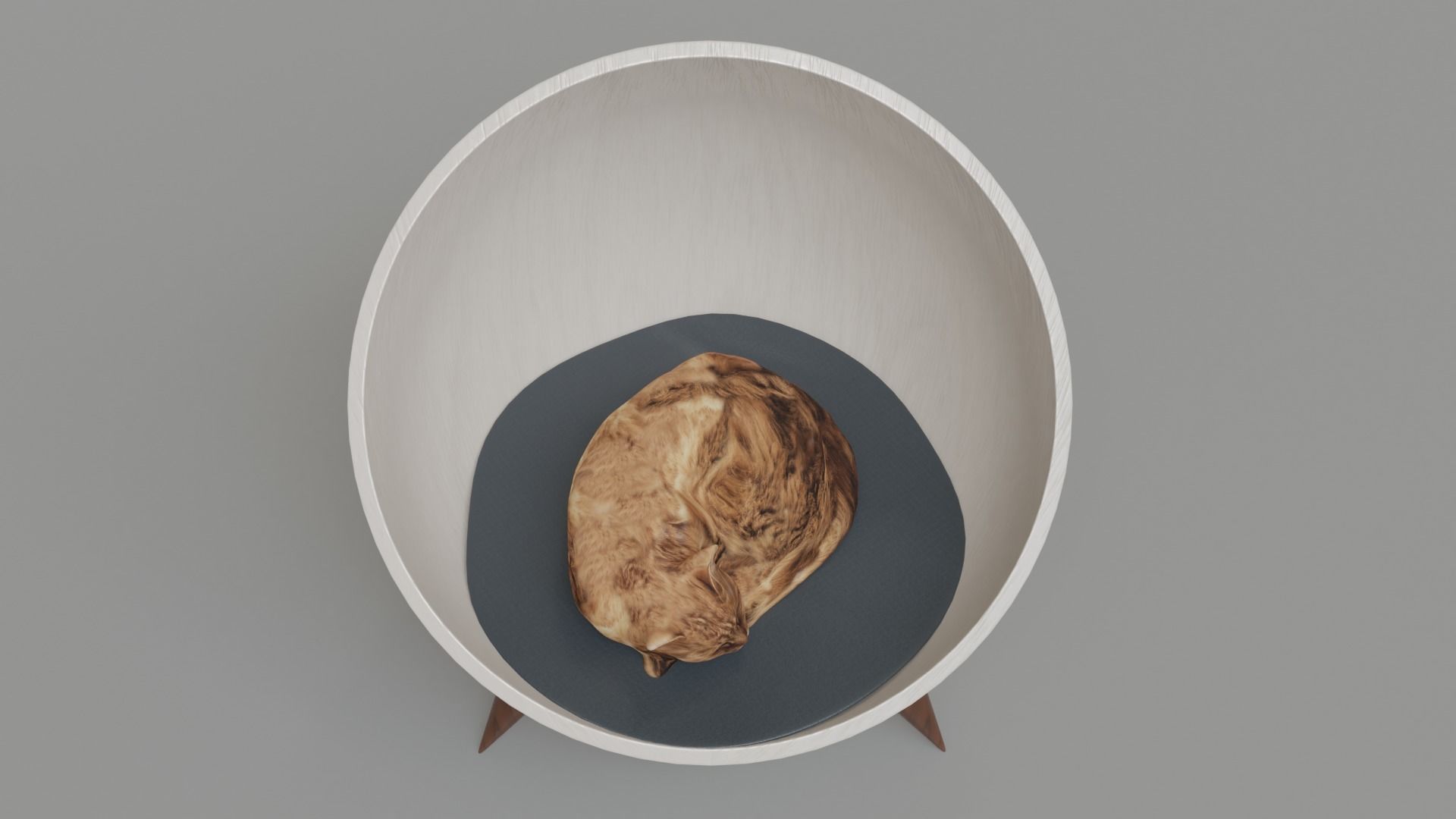 Pet bed - Cat - dog - Cat bed 3D model_4
