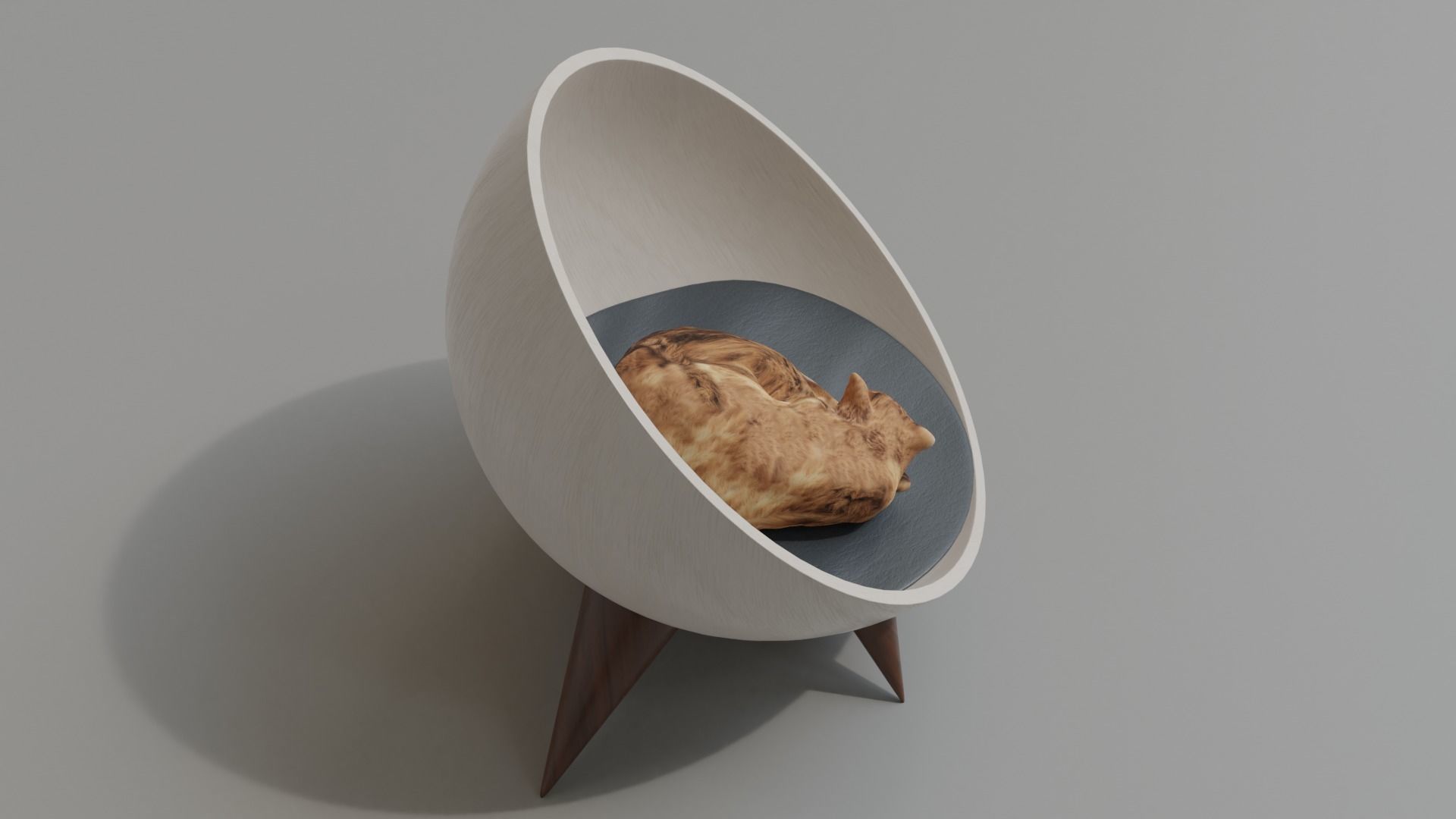 Pet bed - Cat - dog - Cat bed 3D model_20