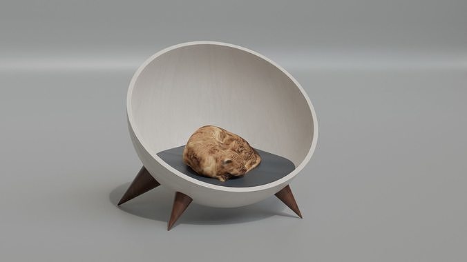 Pet bed - Cat - dog - Cat bed 3D model