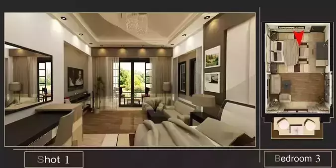 interior bedroom design 