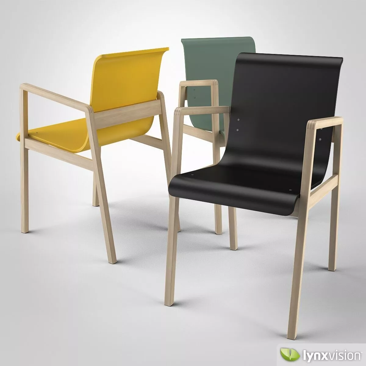 Hallway Chair 403 3D model | CGTrader
