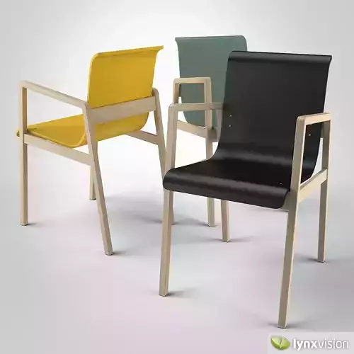 Hallway Chair 403 3D model