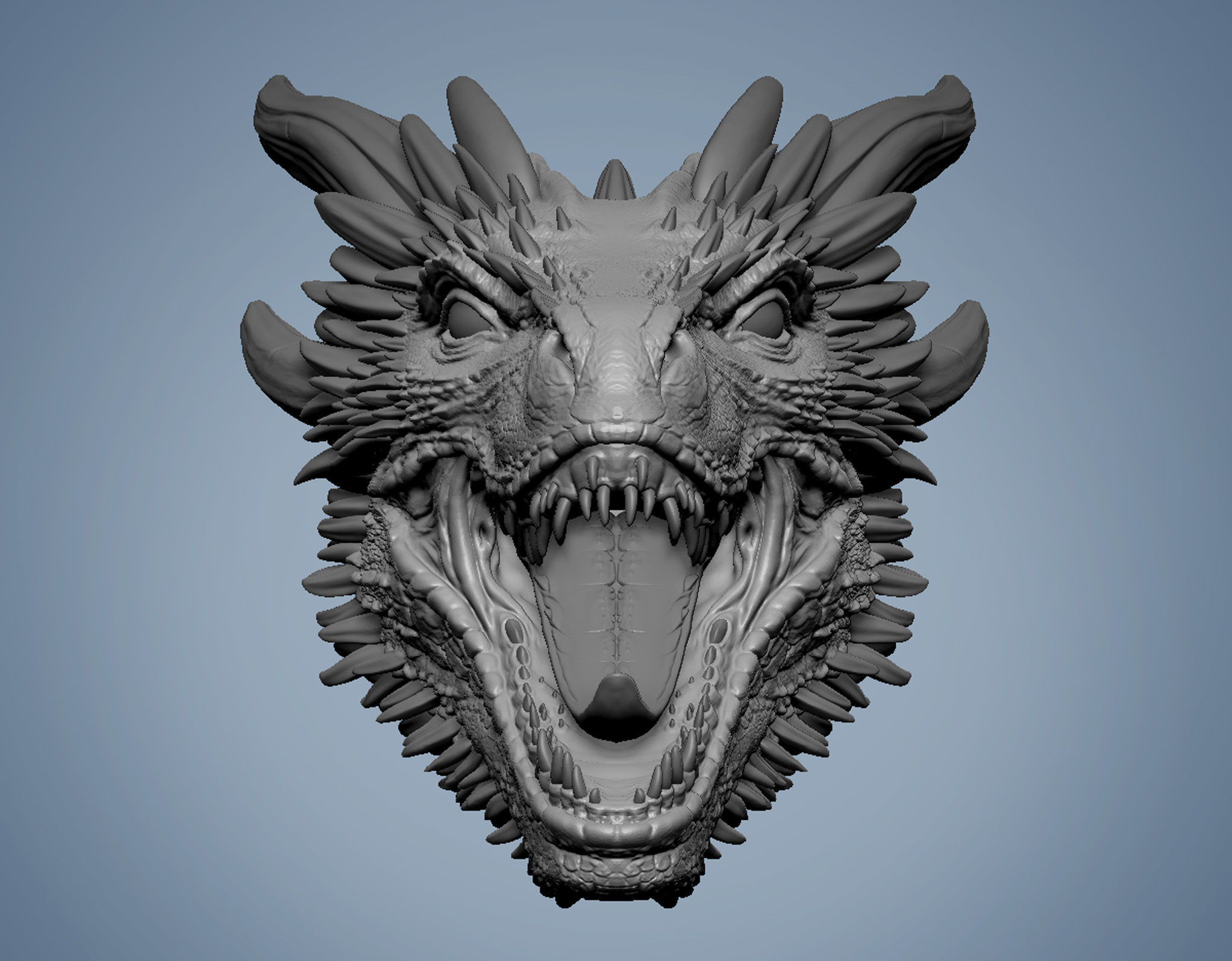Drogon Dragon Game Of Thrones Fan Art Inspired  3D print model_2