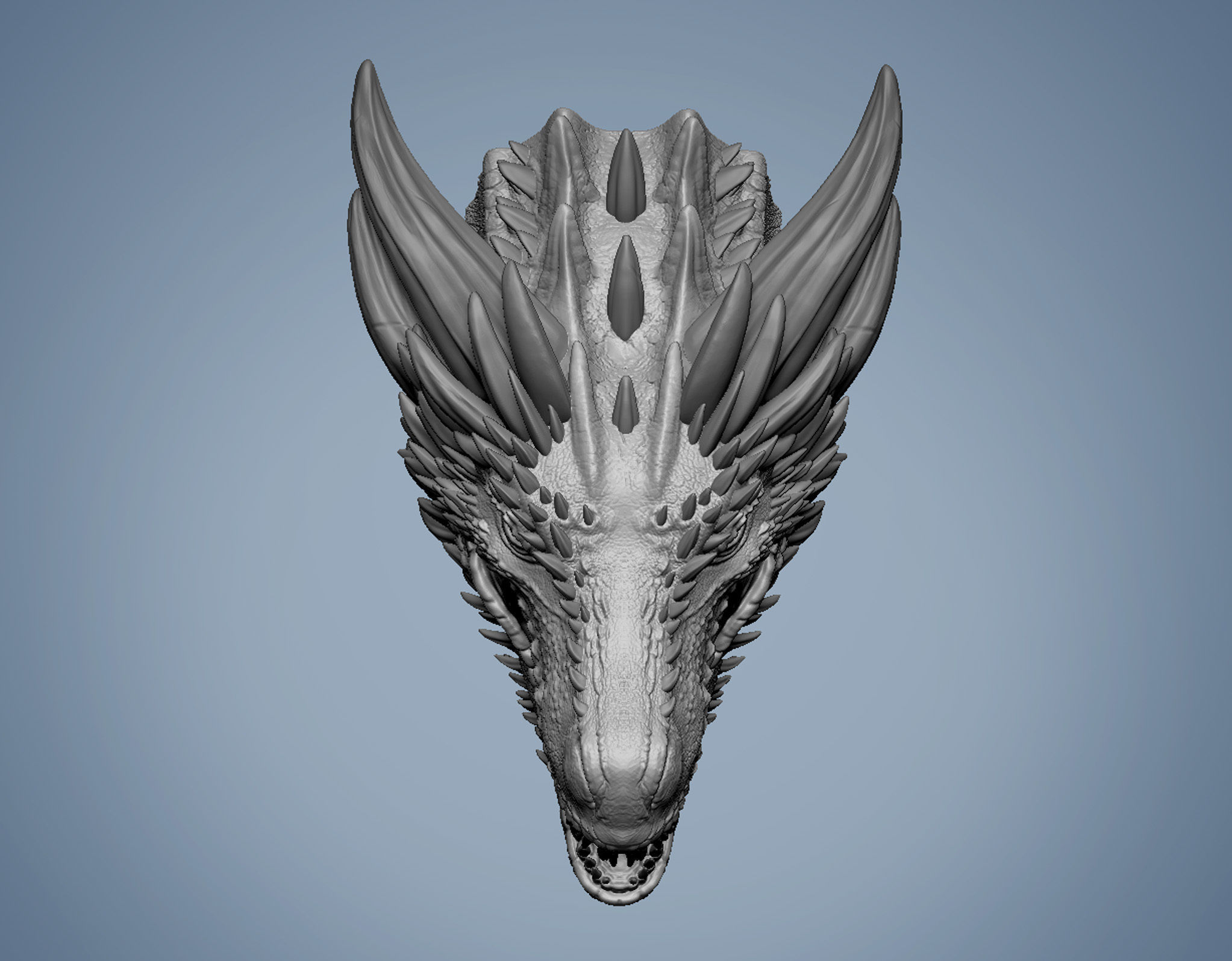 Drogon Dragon Game Of Thrones Fan Art Inspired  3D print model_6