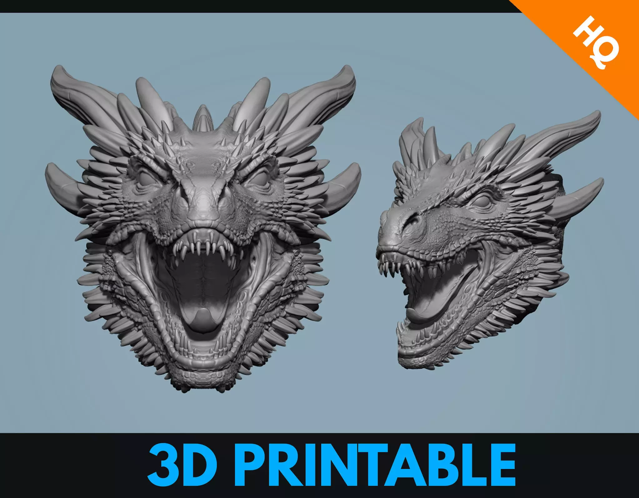 Drogon Dragon Game Of Thrones Fan Art Inspired  3D print model_0
