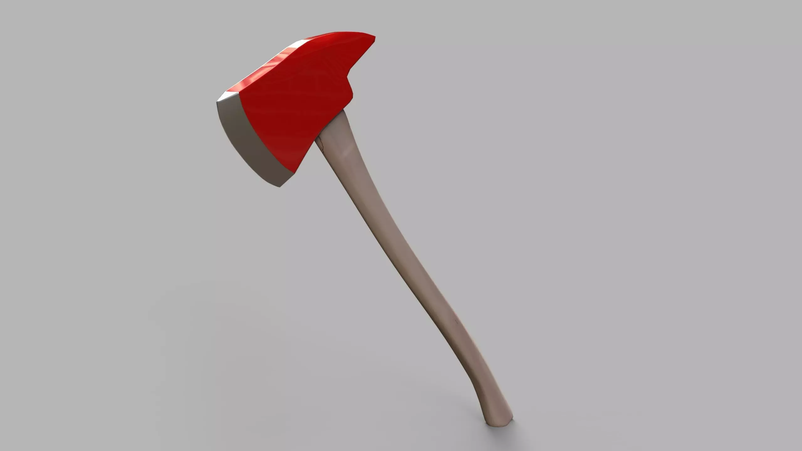 Firefighter axe Free 3D model_0