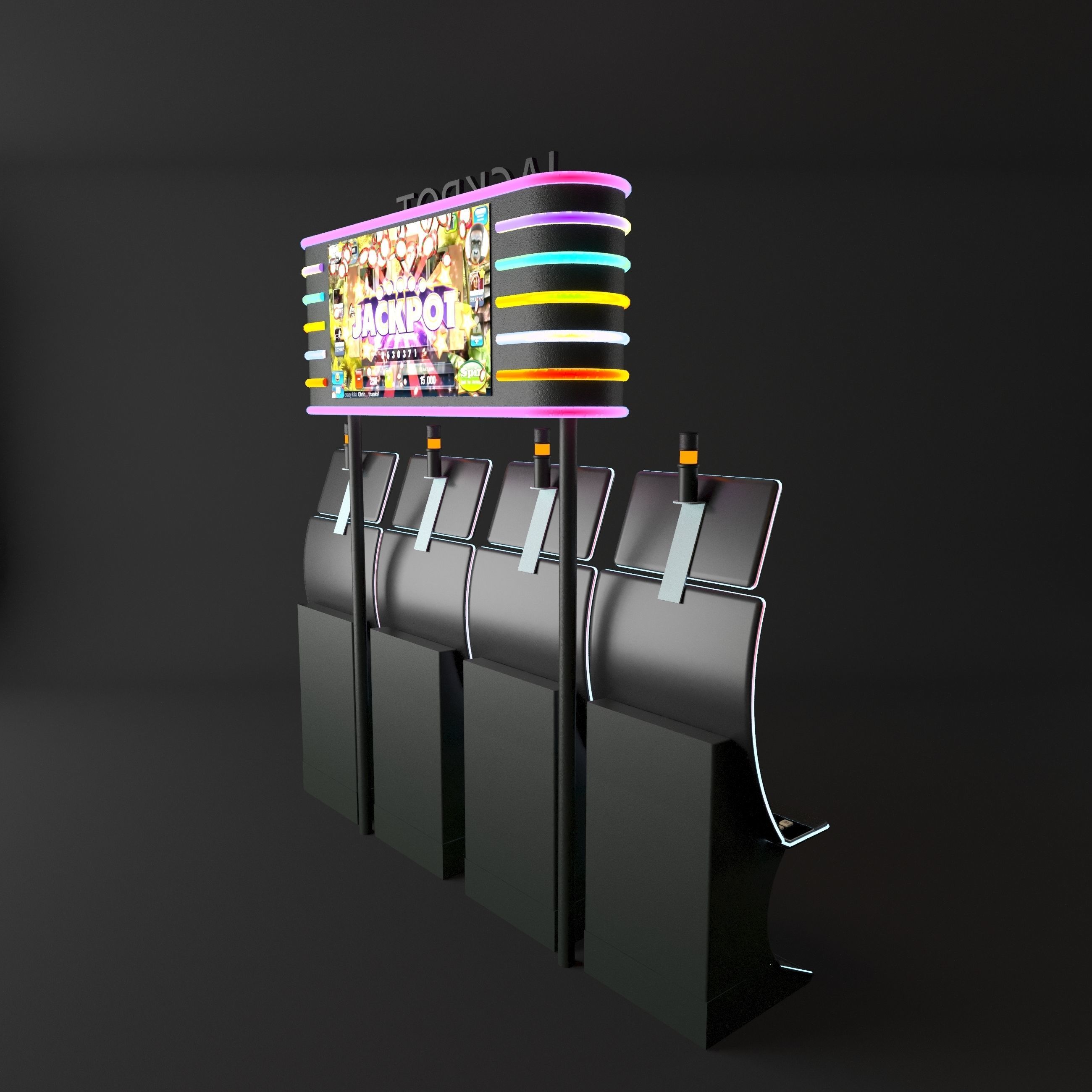 curve casino slot machine 3D model_5