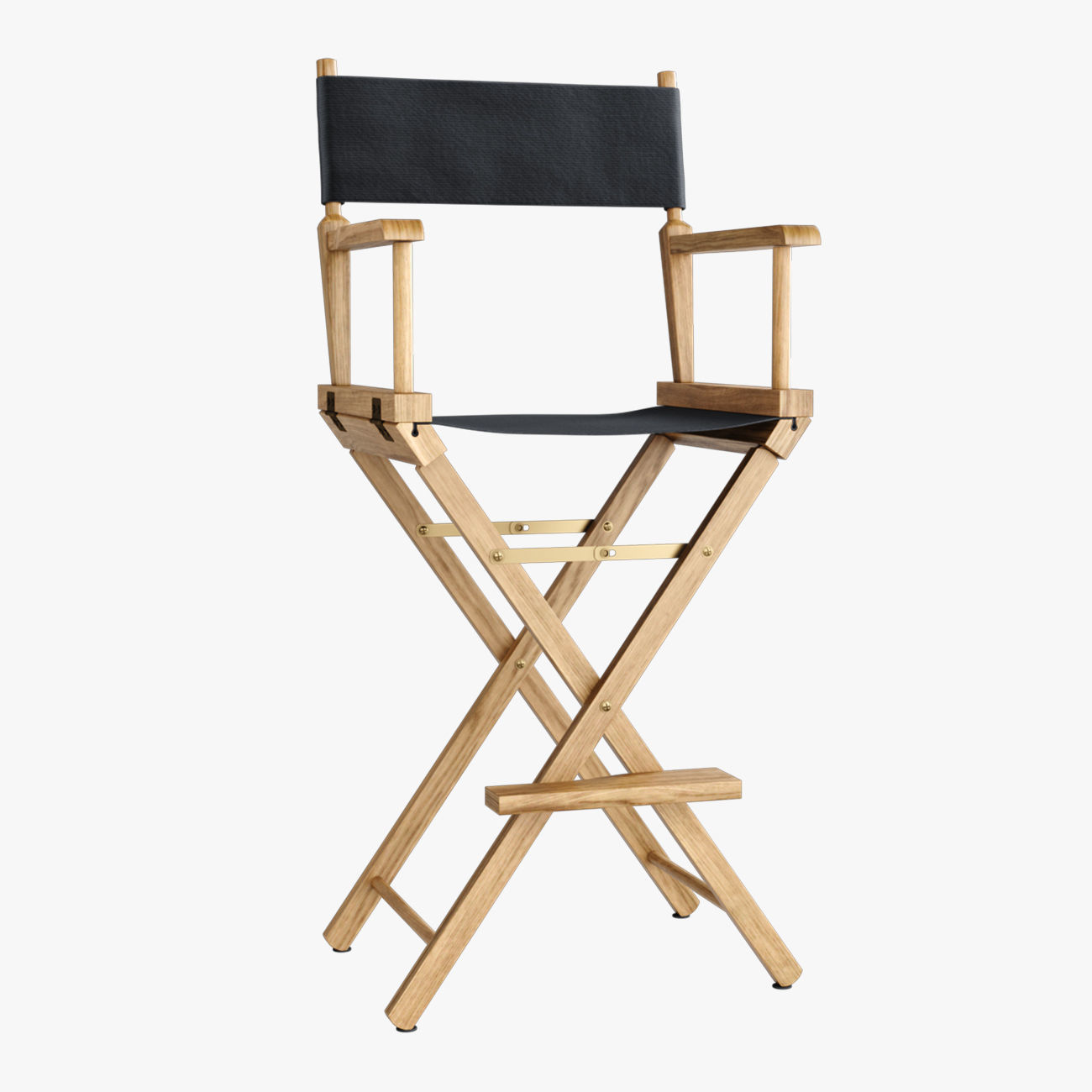 Directors Chair Los Angeles 3D model_1