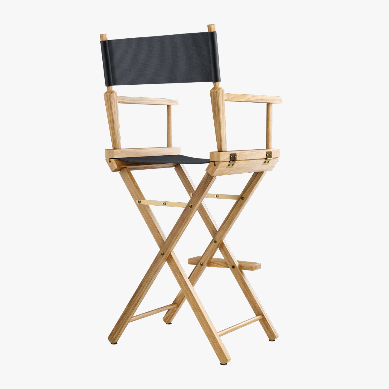 Directors Chair Los Angeles 3D model_2