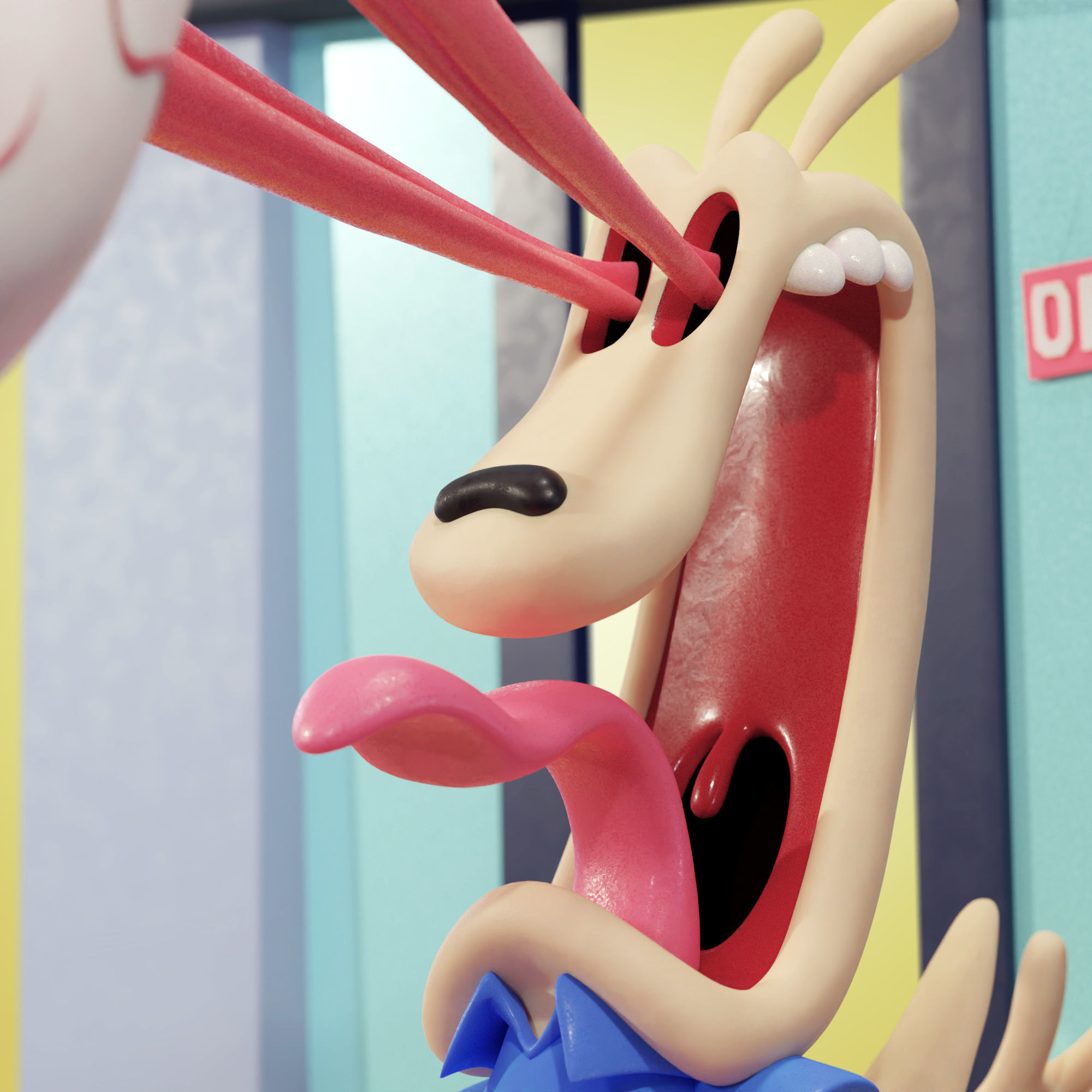 Diorama Rocko Modern Life  3D PRINT 3D print model_1