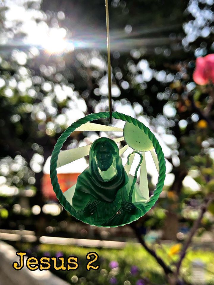 Jesus Head pendant 2 3D print model 3D model 3D model_2