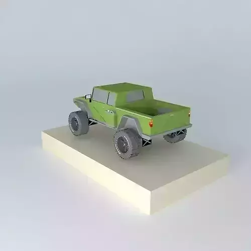 MILITARY PICK-UP WITH SUSPENSION