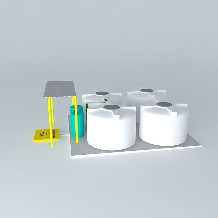 WATER COMESA Free 3D model_2