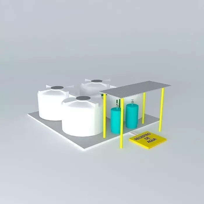 WATER COMESA Free 3D model_0