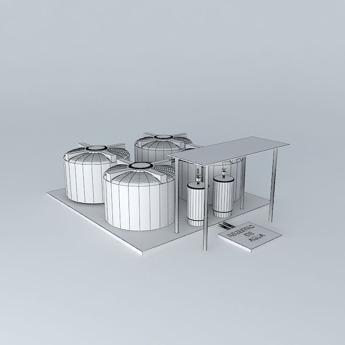 WATER COMESA Free 3D model_3