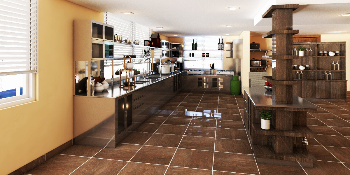 Kitchen Design 3D model_4