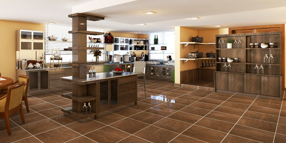 Kitchen Design 3D model_2