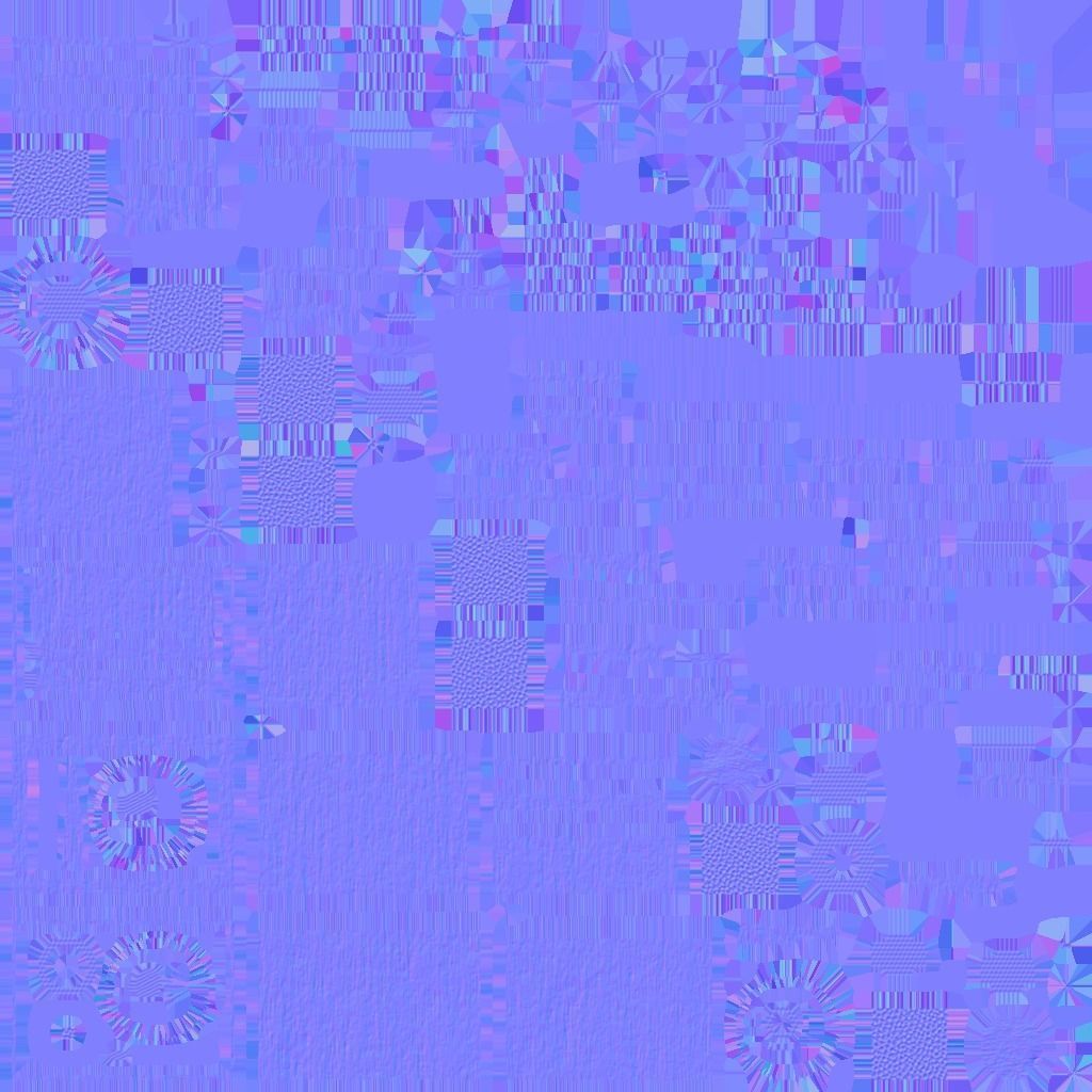 low poly AR vr desk  Low-poly 3D model_11