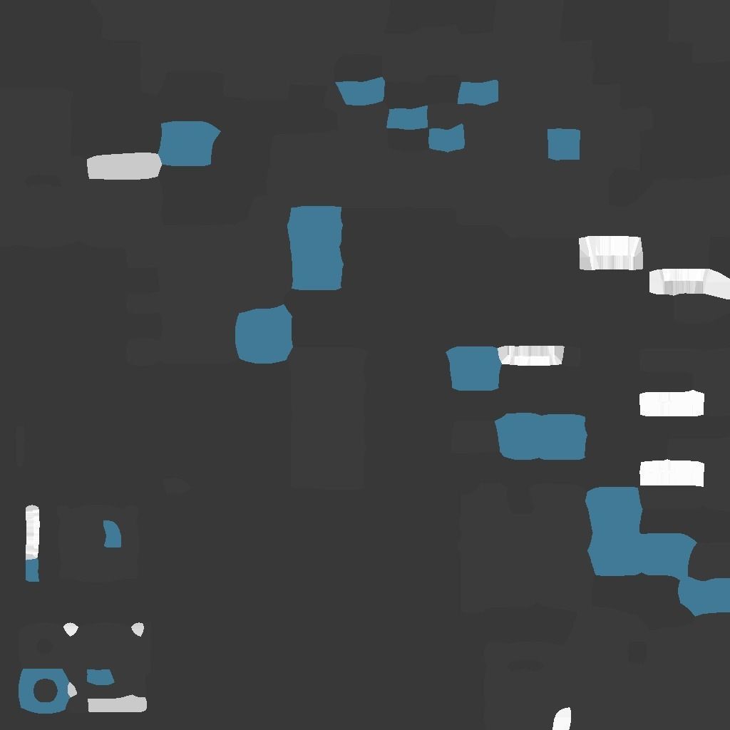 low poly AR vr desk  Low-poly 3D model_12