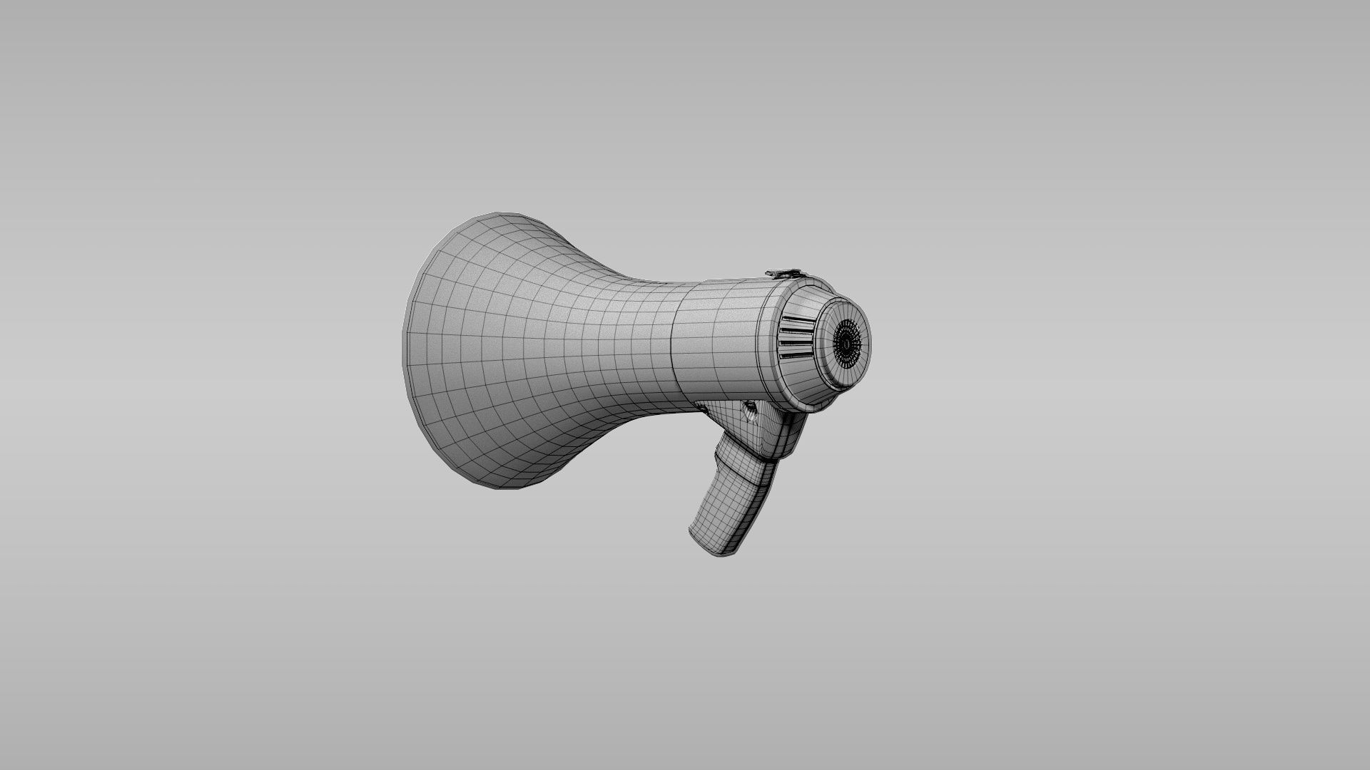 Megaphone 3D model_8