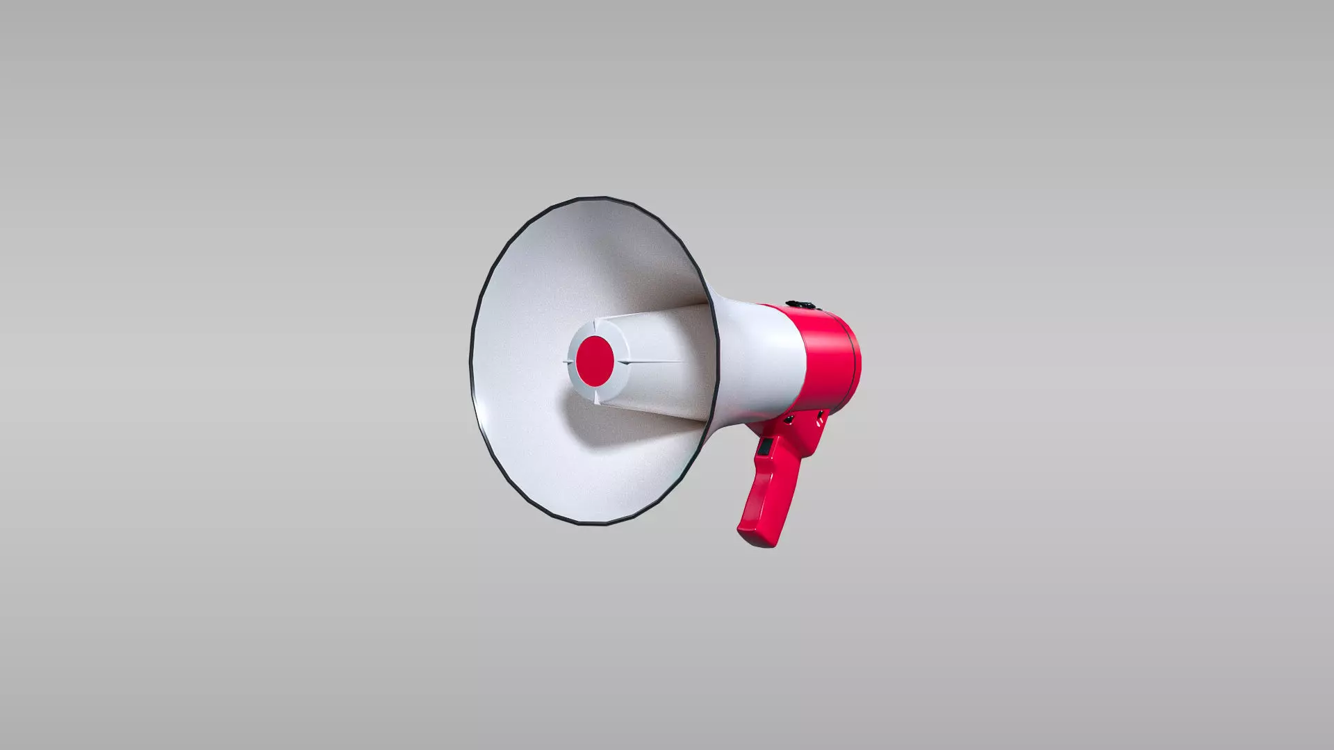 Megaphone 3D model_0
