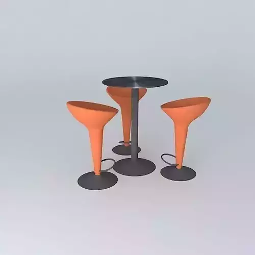 TABLE COCKTAIL Free 3D model