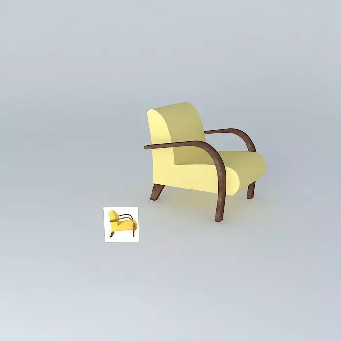 CADEIRA DECO Free 3D model